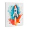 Stupell Industries Rocket Launch Adventure Canvas, design by Ray Powers